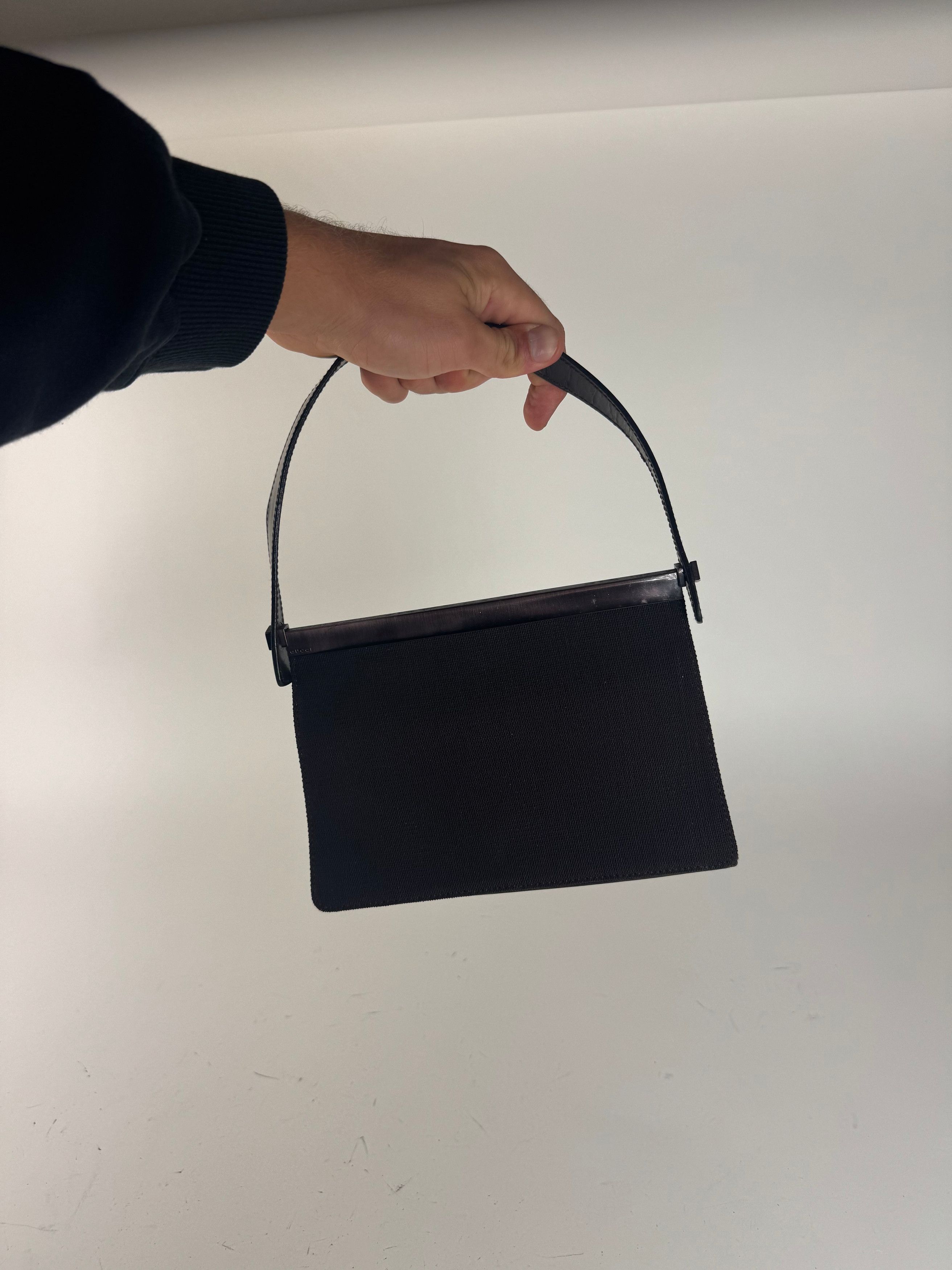 Gucci Vintage Baguette Bag Black Size ONE SIZE - 13 Thumbnail