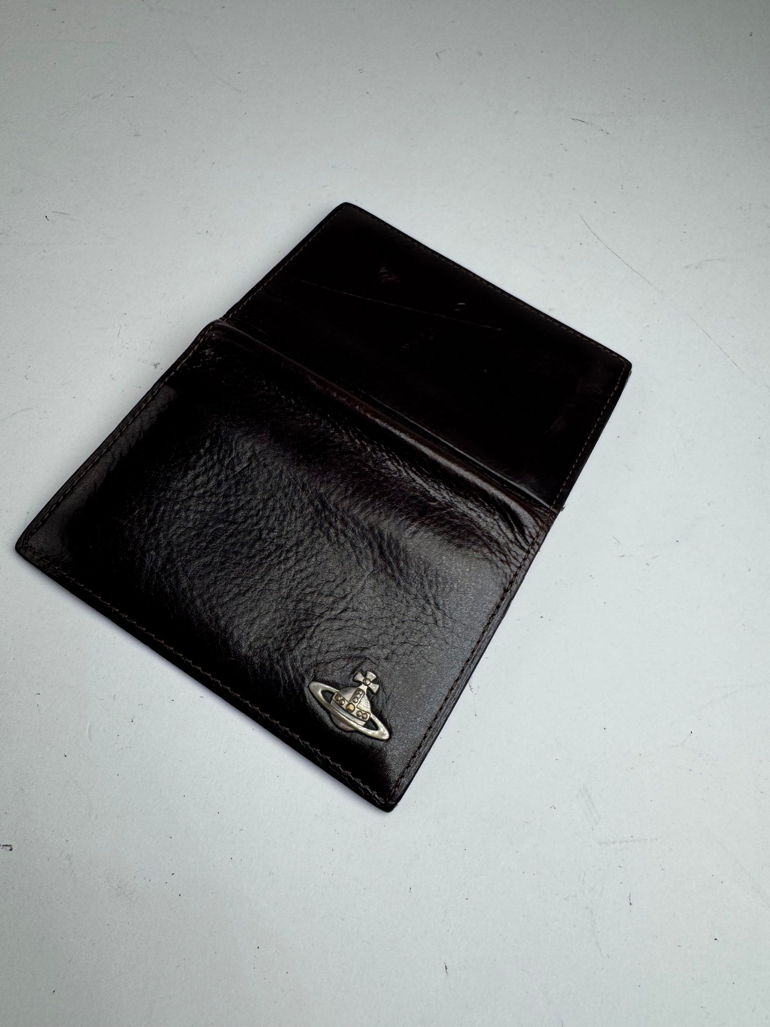 Vivienne Westwood Vintage leather card Holder black Size ONE SIZE - 7 Thumbnail