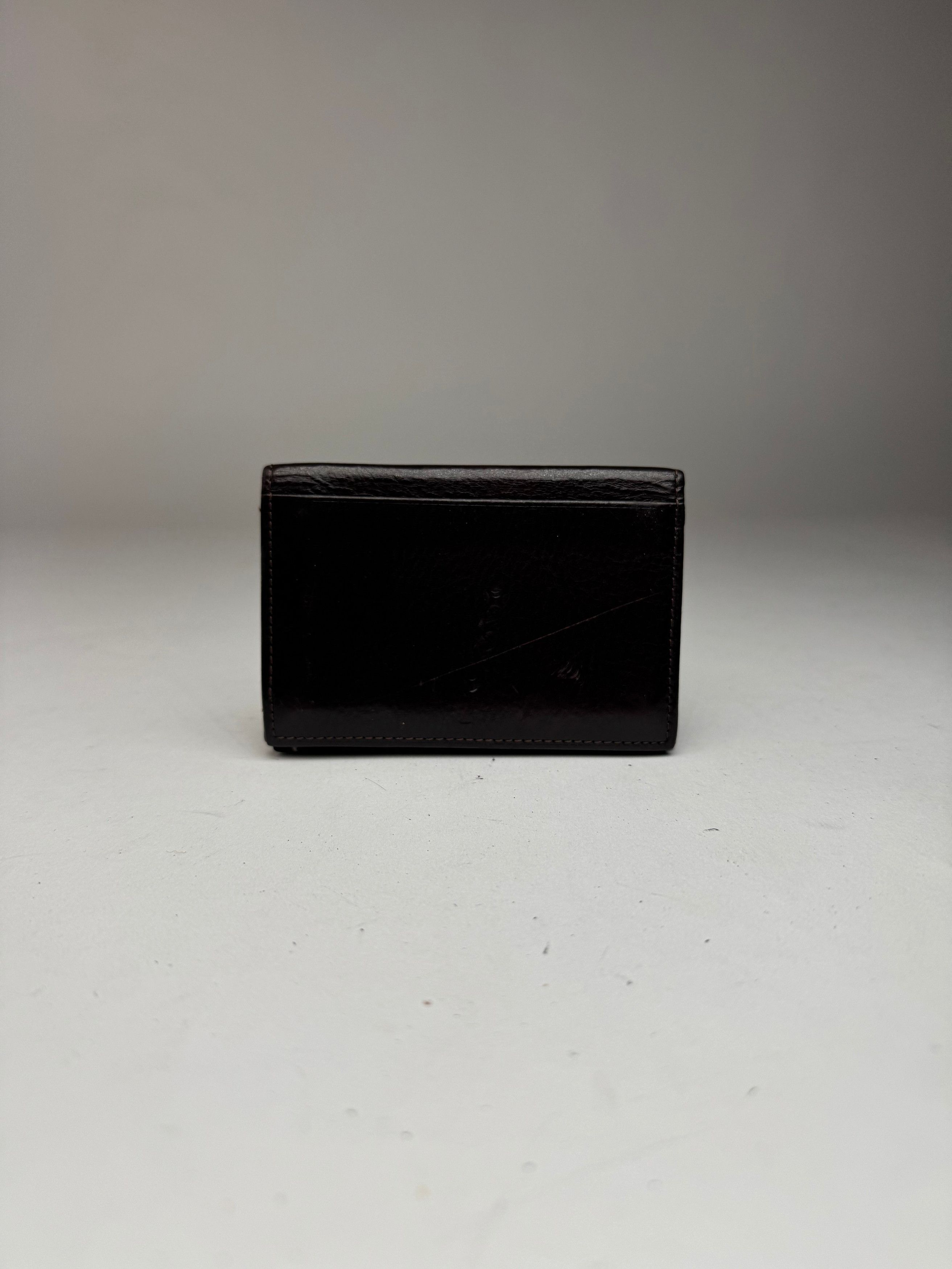 Vivienne Westwood Vintage leather card Holder black Size ONE SIZE - 2 Thumbnail
