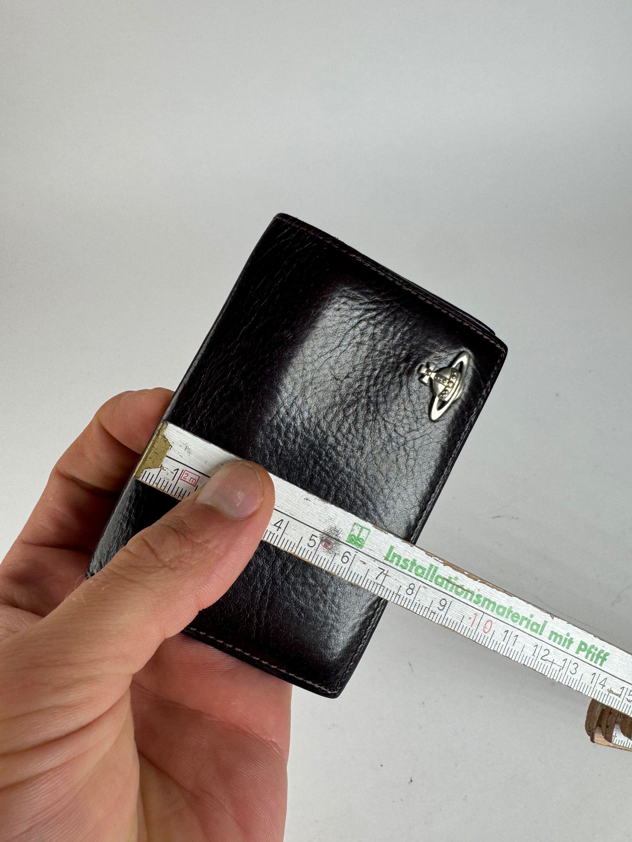 Vivienne Westwood Vintage leather card Holder black Size ONE SIZE - 11 Thumbnail