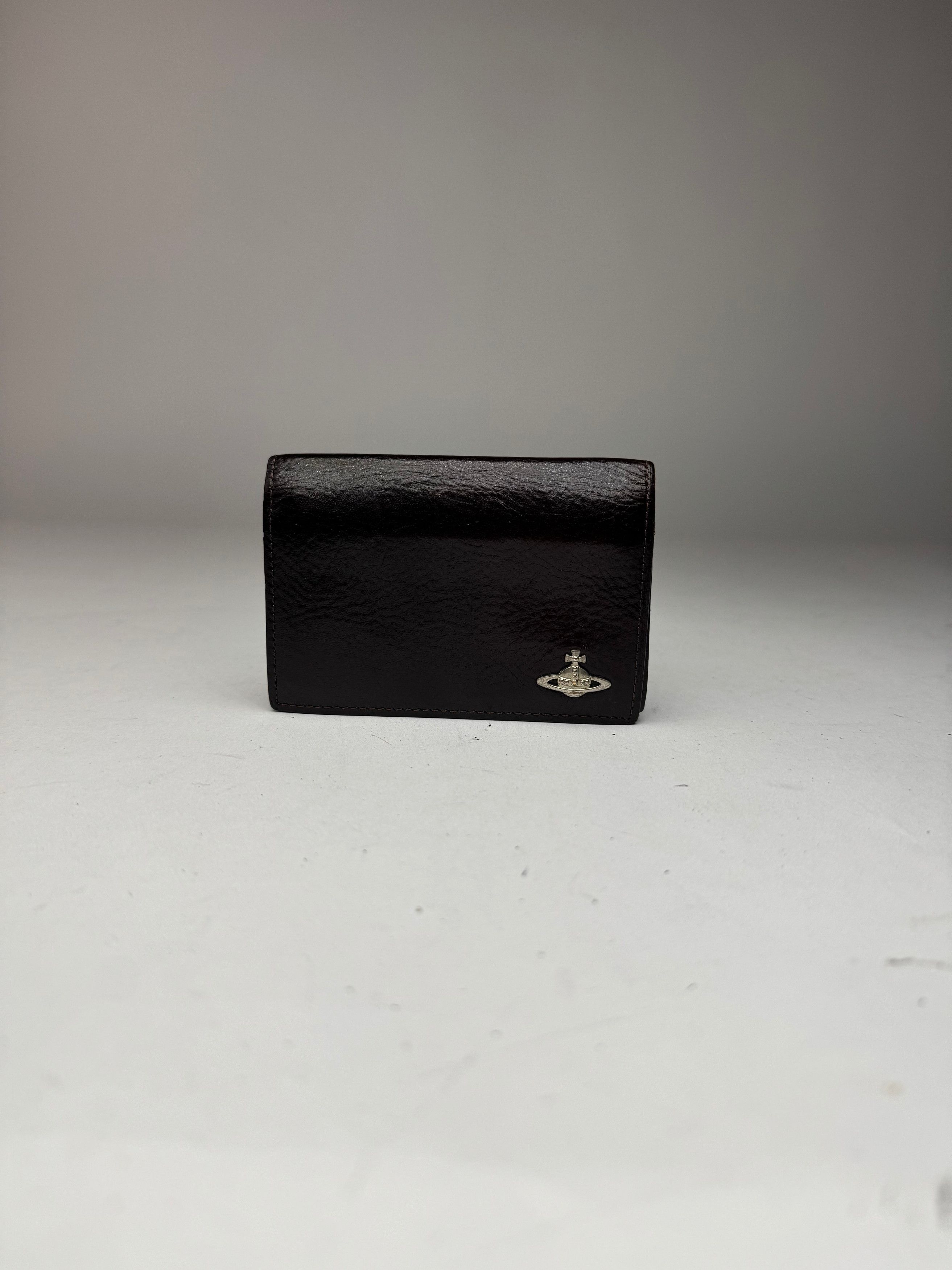 Vivienne Westwood Vintage leather card Holder black Size ONE SIZE - 8 Thumbnail