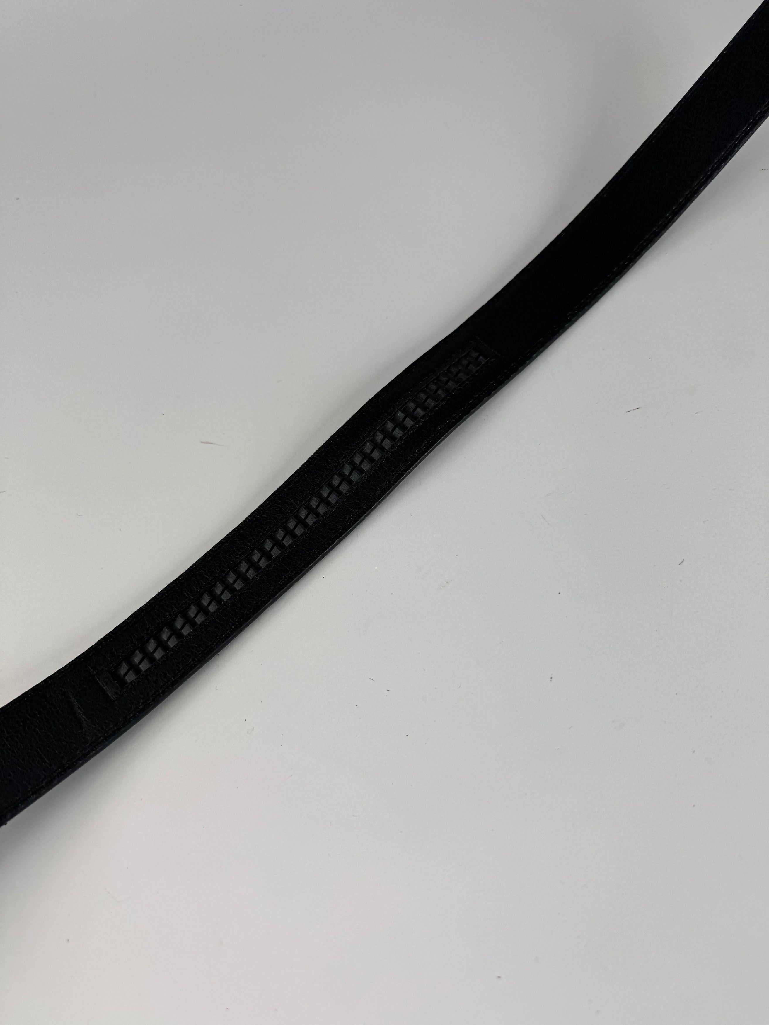 Celine Vintage Paris Leather belt black Size ONE SIZE - 6 Thumbnail