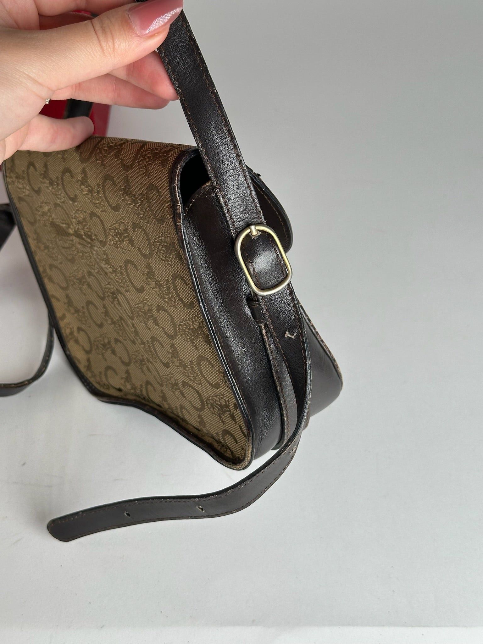 Celine Vintage Paris Macadam Bag Triomphe Size ONE SIZE - 4 Thumbnail