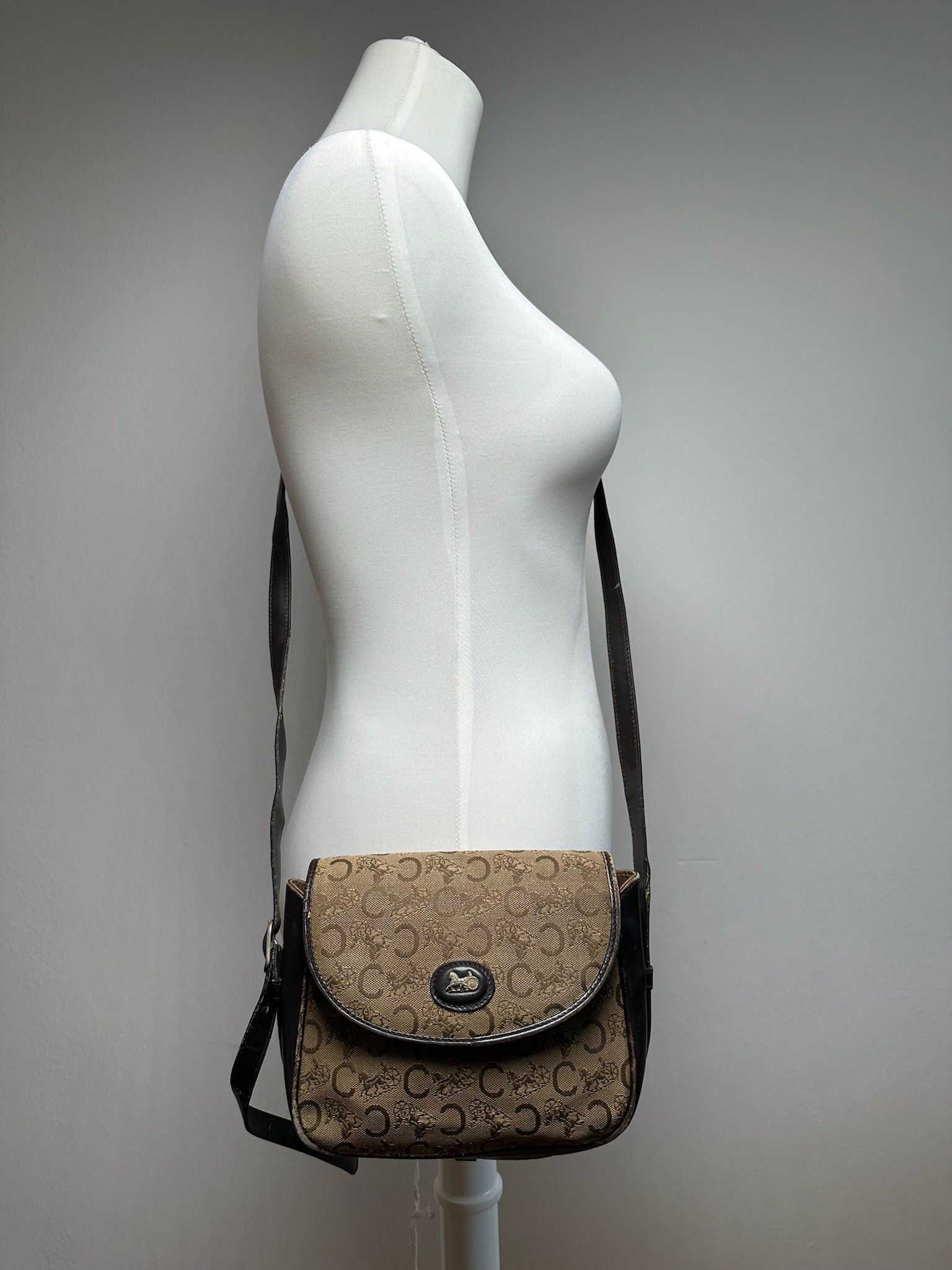 Celine Vintage Paris Macadam Bag Triomphe Size ONE SIZE - 6 Thumbnail