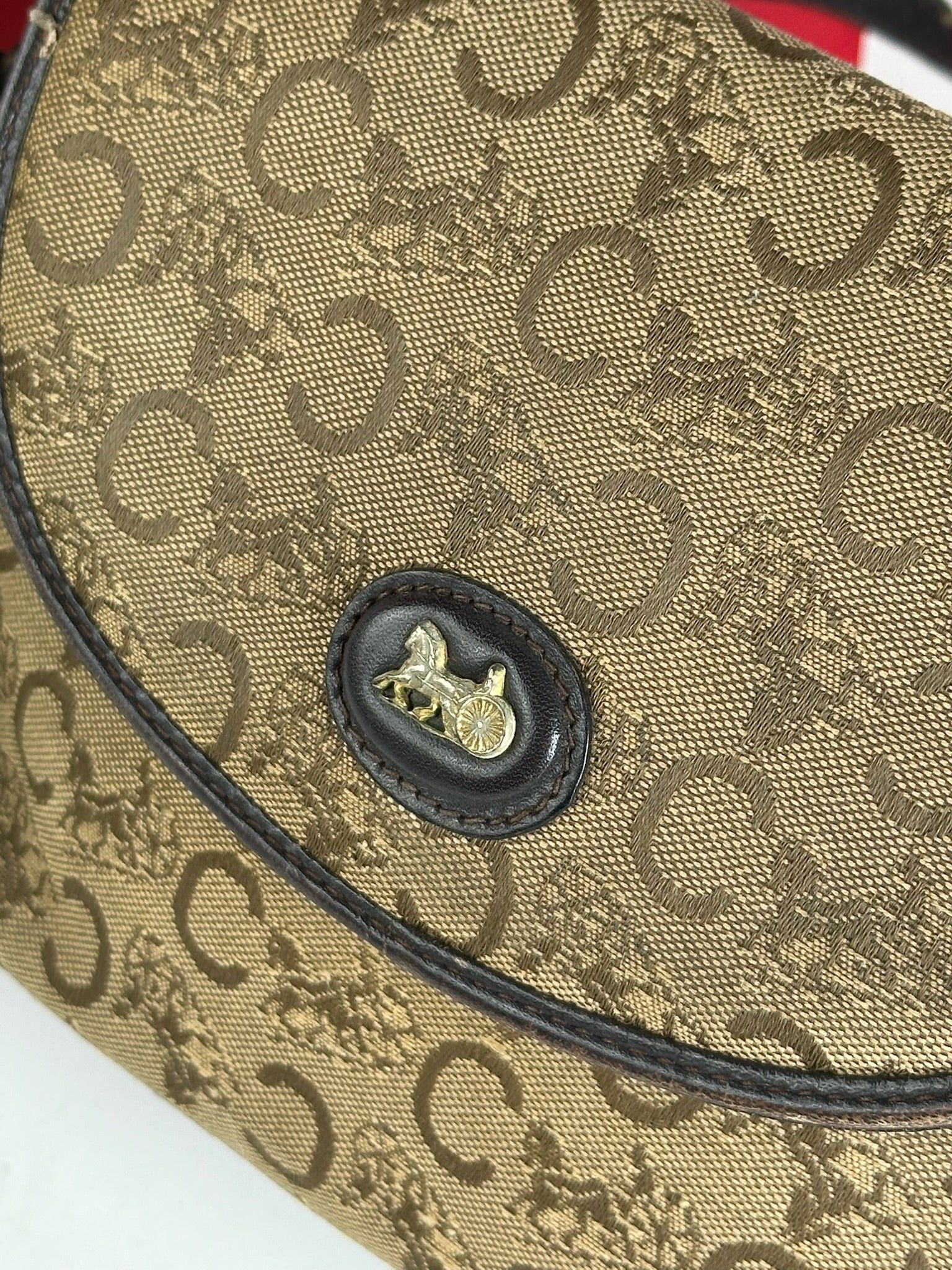 Celine Vintage Paris Macadam Bag Triomphe Size ONE SIZE - 12 Thumbnail