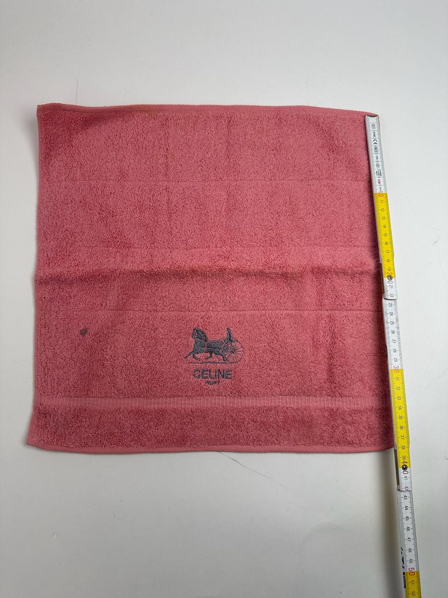 Celine Vintage Paris Scarf Red Size ONE SIZE - 2 Thumbnail