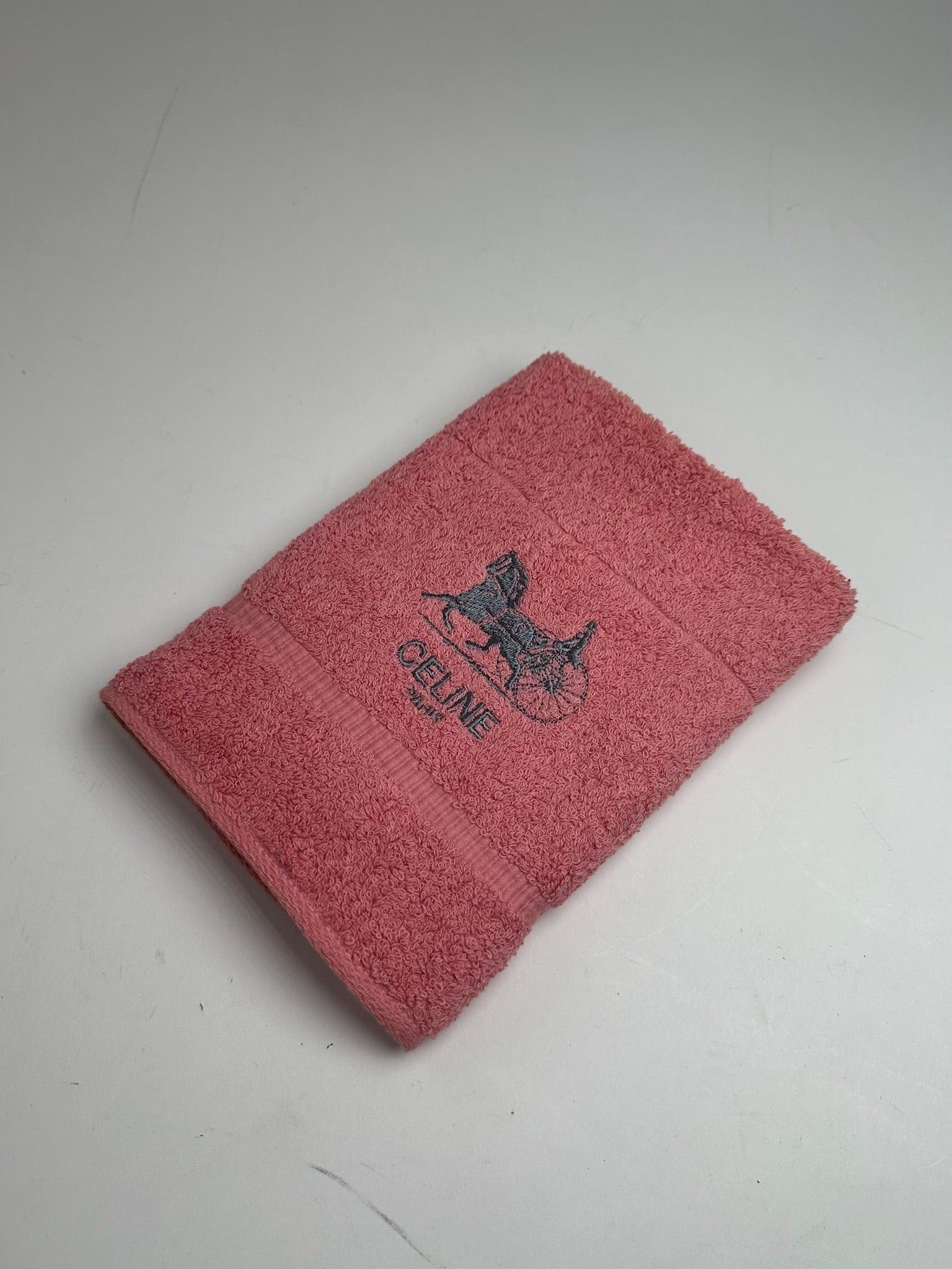 Celine Vintage Paris Scarf Red Size ONE SIZE - 4 Thumbnail