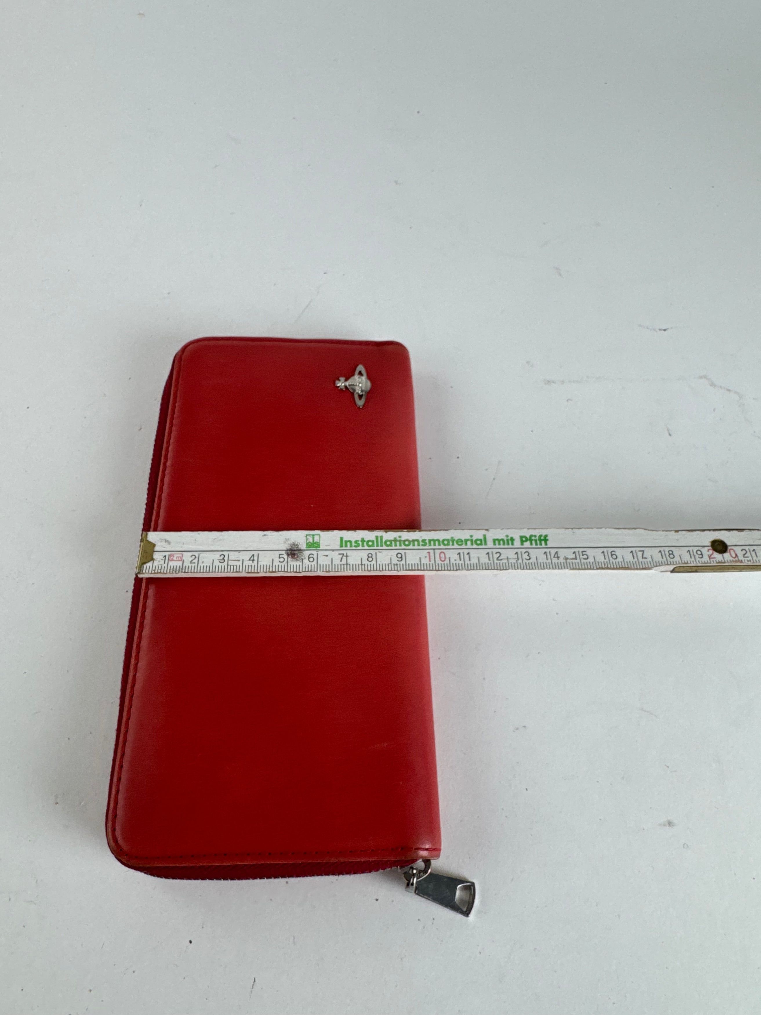 Vivienne Westwood Vintage leather wallet red Size ONE SIZE - 9 Thumbnail