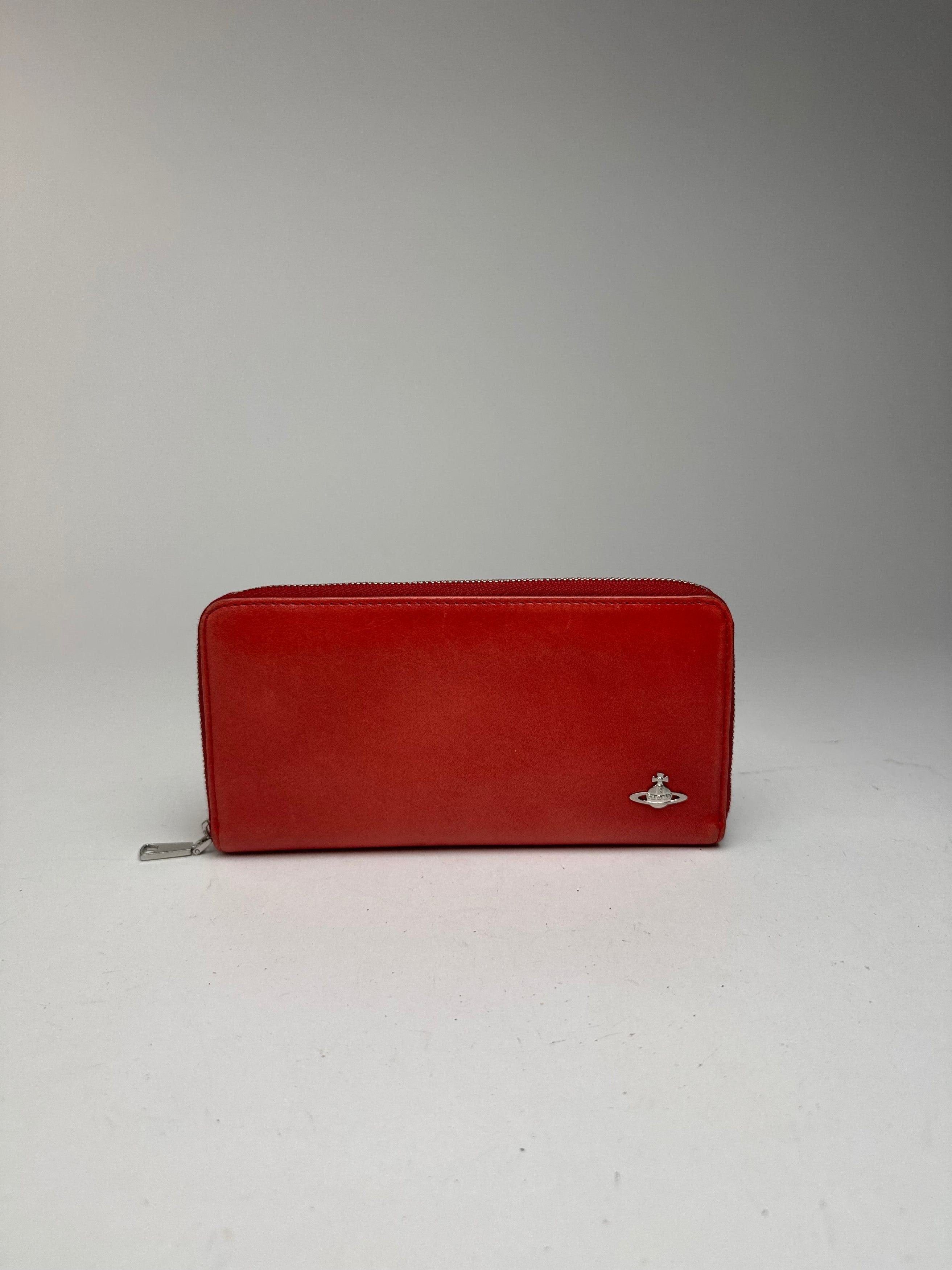 Vivienne Westwood Vintage leather wallet red Size ONE SIZE - 2 Thumbnail