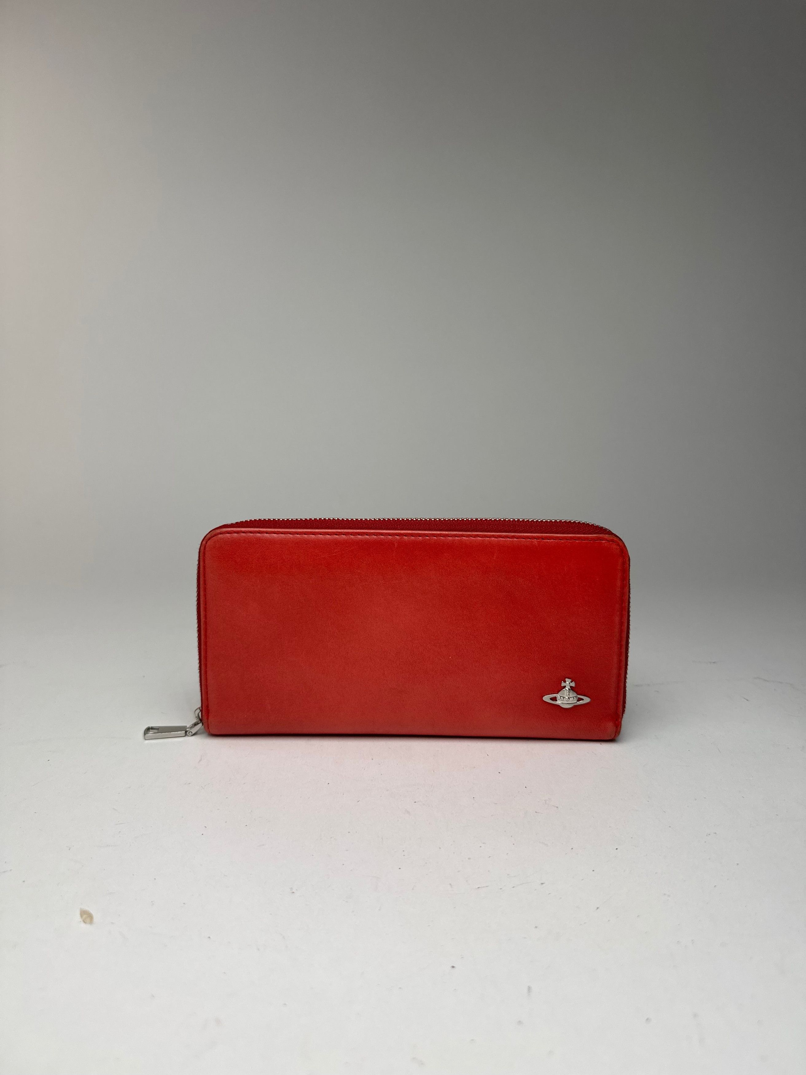 Vivienne Westwood Vintage leather wallet red Size ONE SIZE - 3 Thumbnail