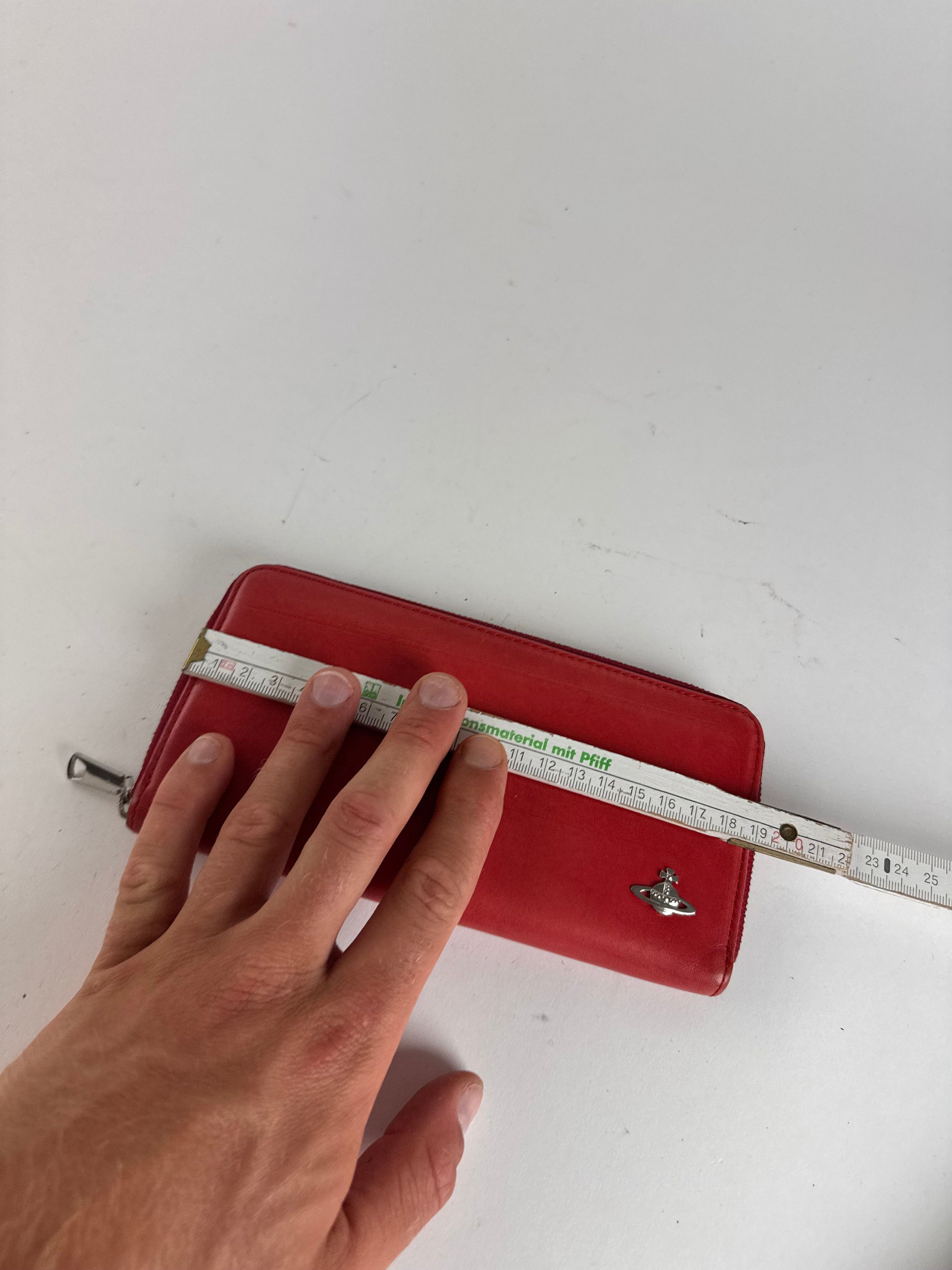 Vivienne Westwood Vintage leather wallet red Size ONE SIZE - 8 Thumbnail