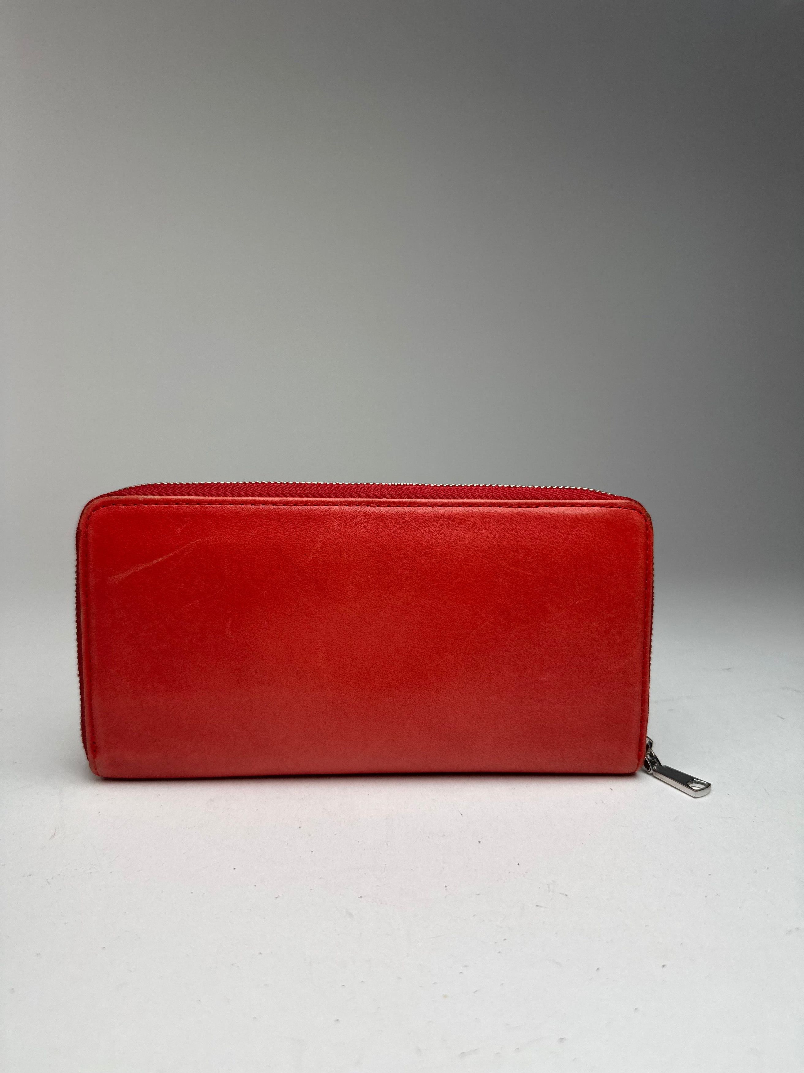 Vivienne Westwood Vintage leather wallet red Size ONE SIZE - 4 Thumbnail