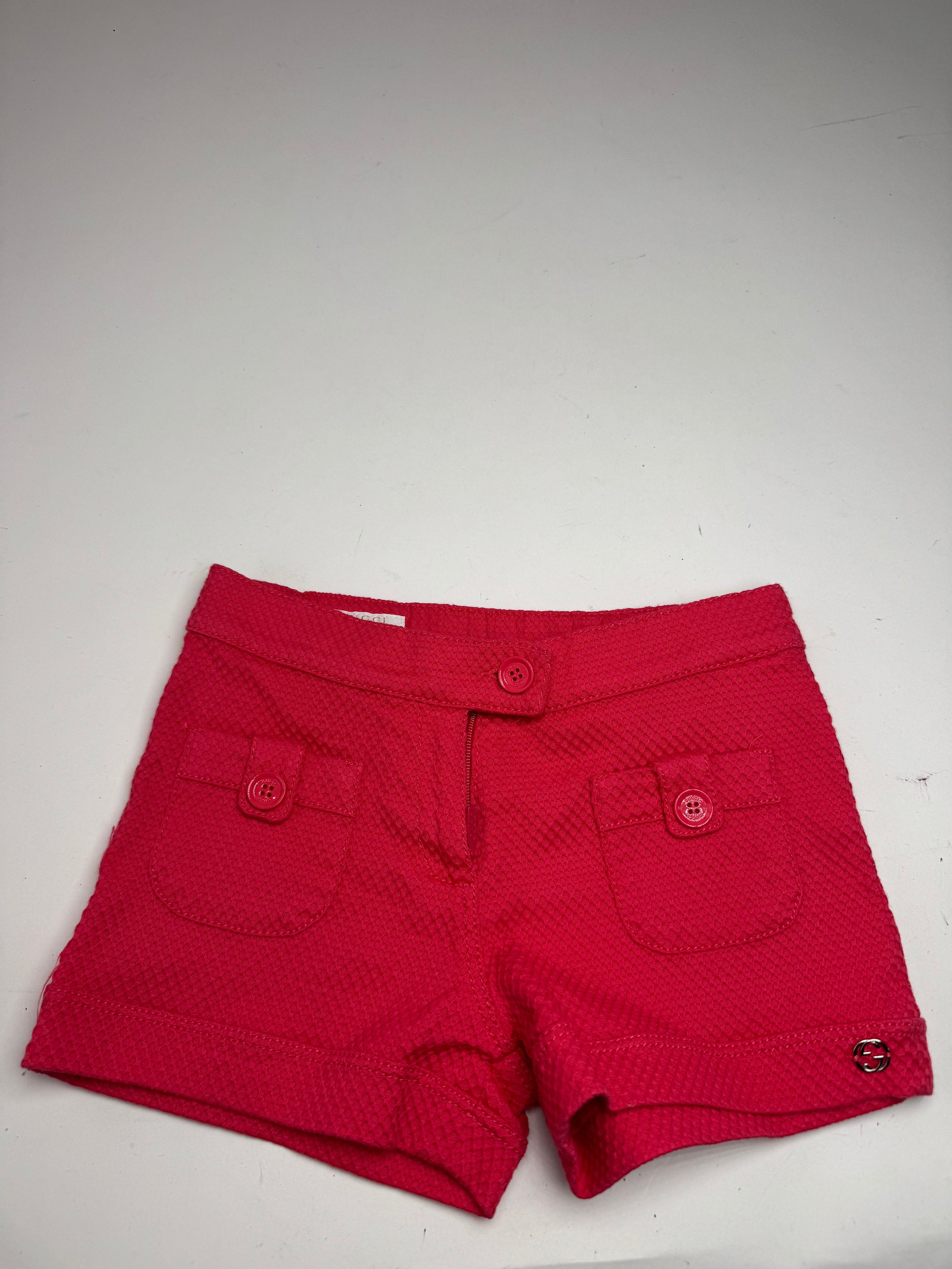 Gucci Vintage Shorts Red XXS Size 26" / US 2 / IT 38 - 6 Thumbnail