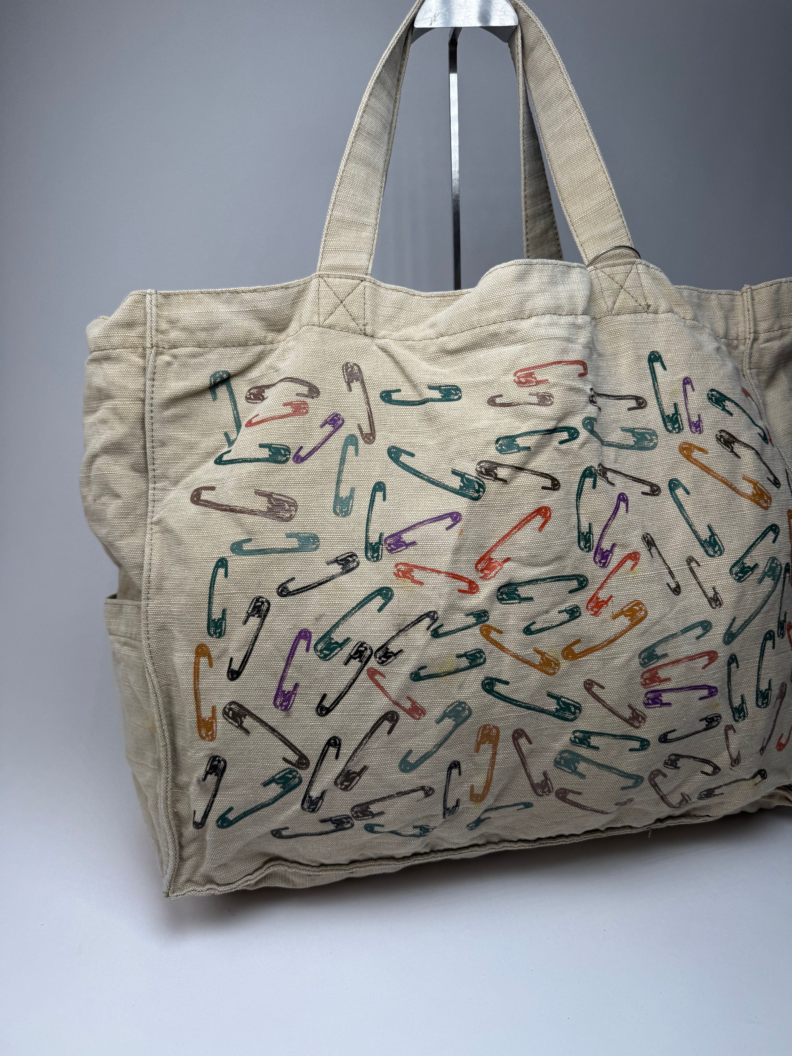 Other Vintage YSL Canvas Shopper Bag beige Size ONE SIZE - 12 Thumbnail