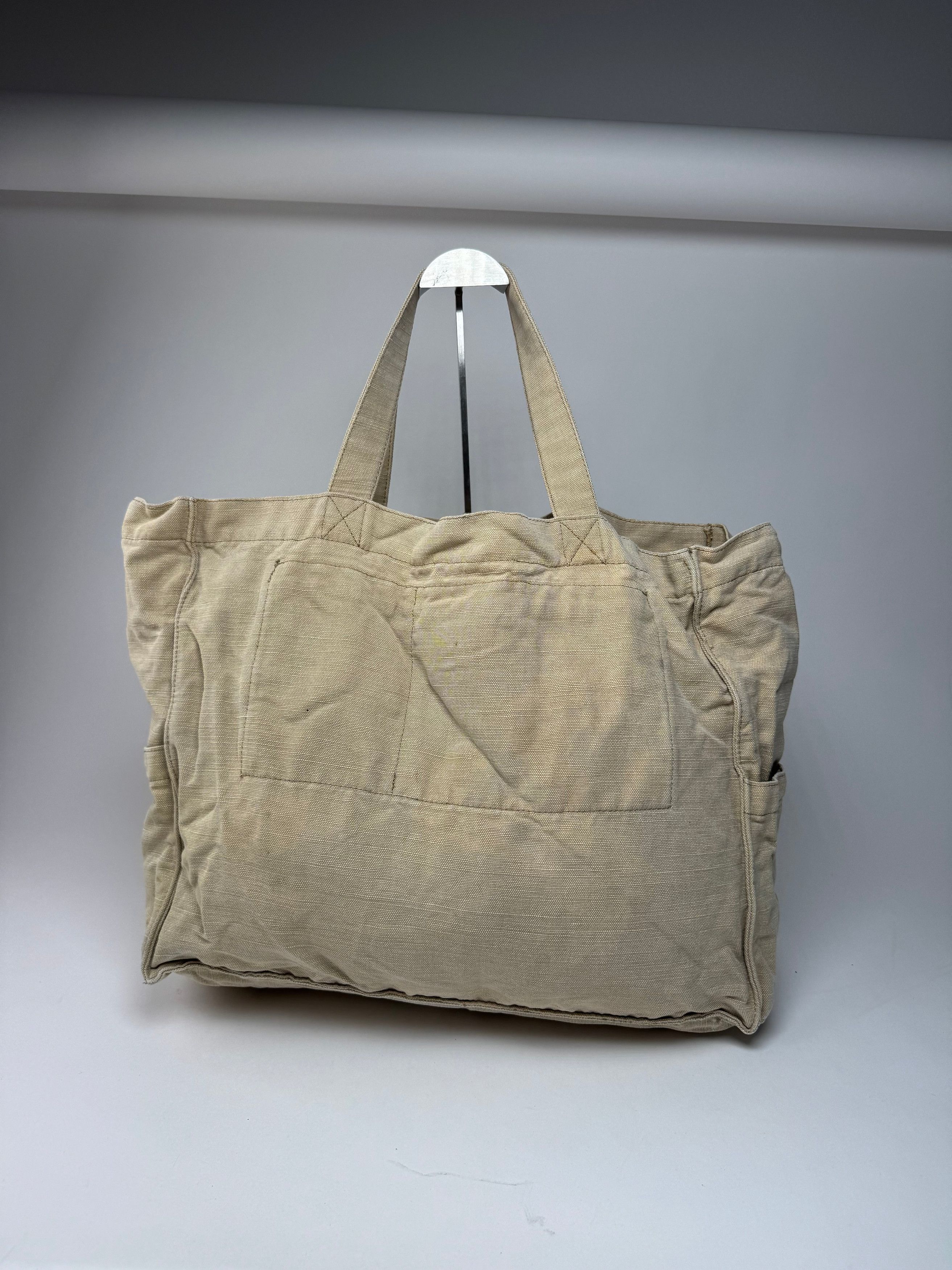 Other Vintage YSL Canvas Shopper Bag beige Size ONE SIZE - 9 Thumbnail