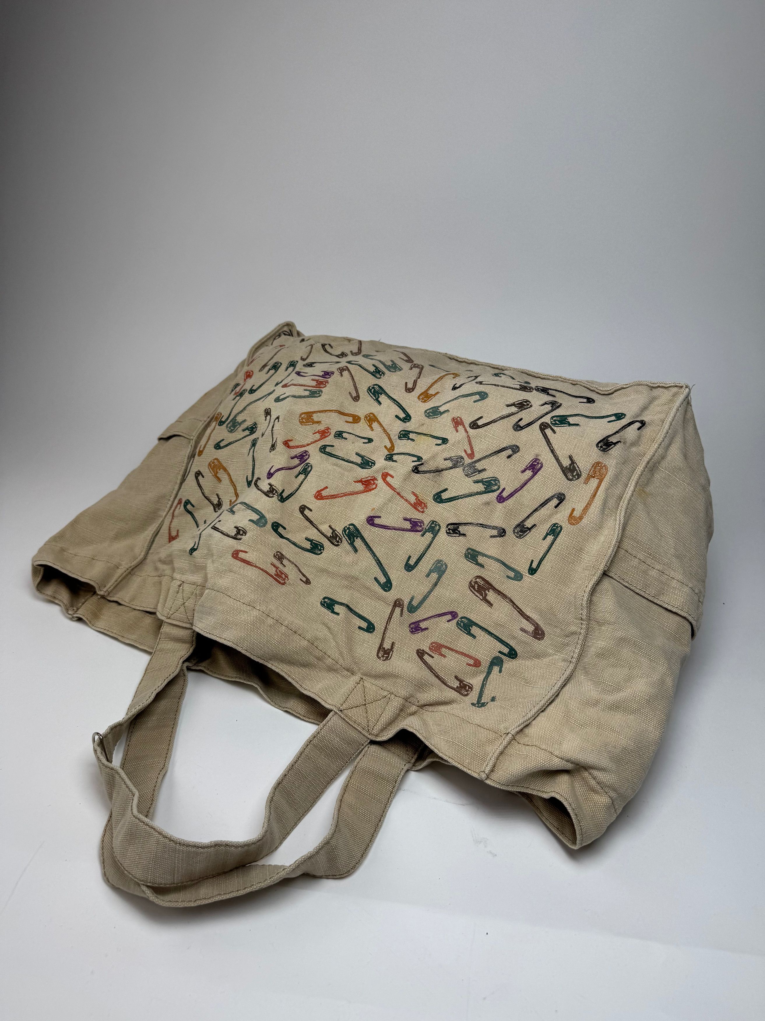 Other Vintage YSL Canvas Shopper Bag beige Size ONE SIZE - 8 Thumbnail