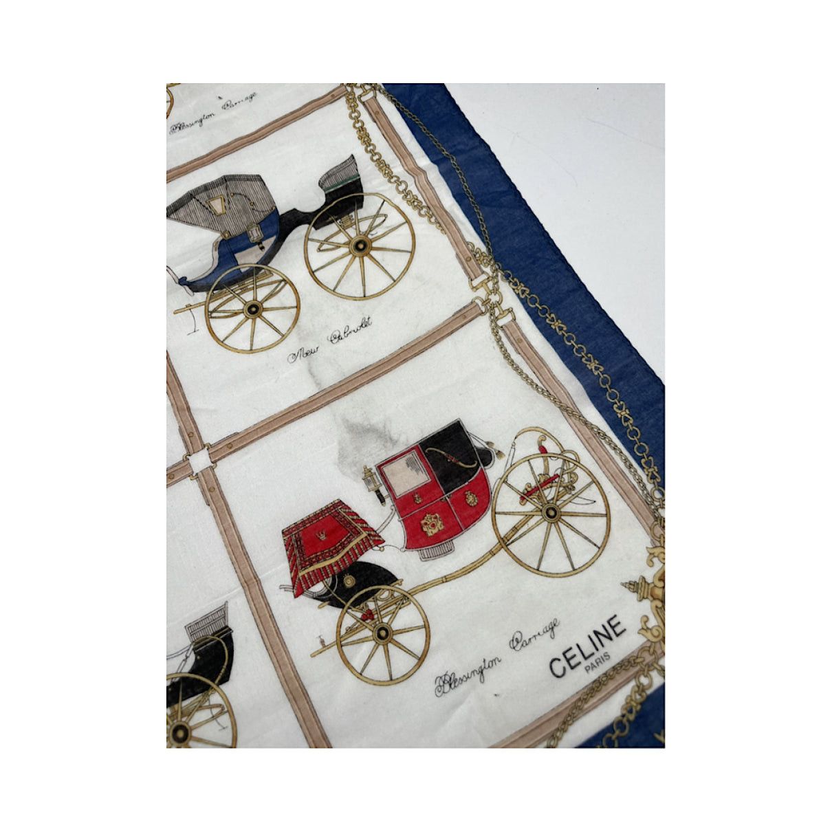 Celine Other Silk Silk Handkerchief Size ONE SIZE - 2 Thumbnail