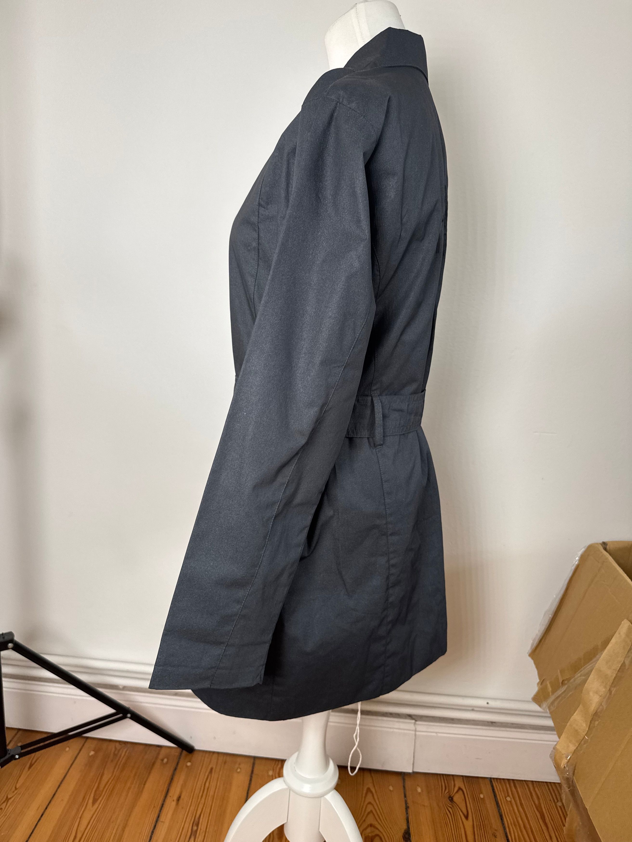 Fendi Vintage Roma Trenchcoat Anthrazit M Size M / US 6-8 / IT 42-44 - 2 Thumbnail