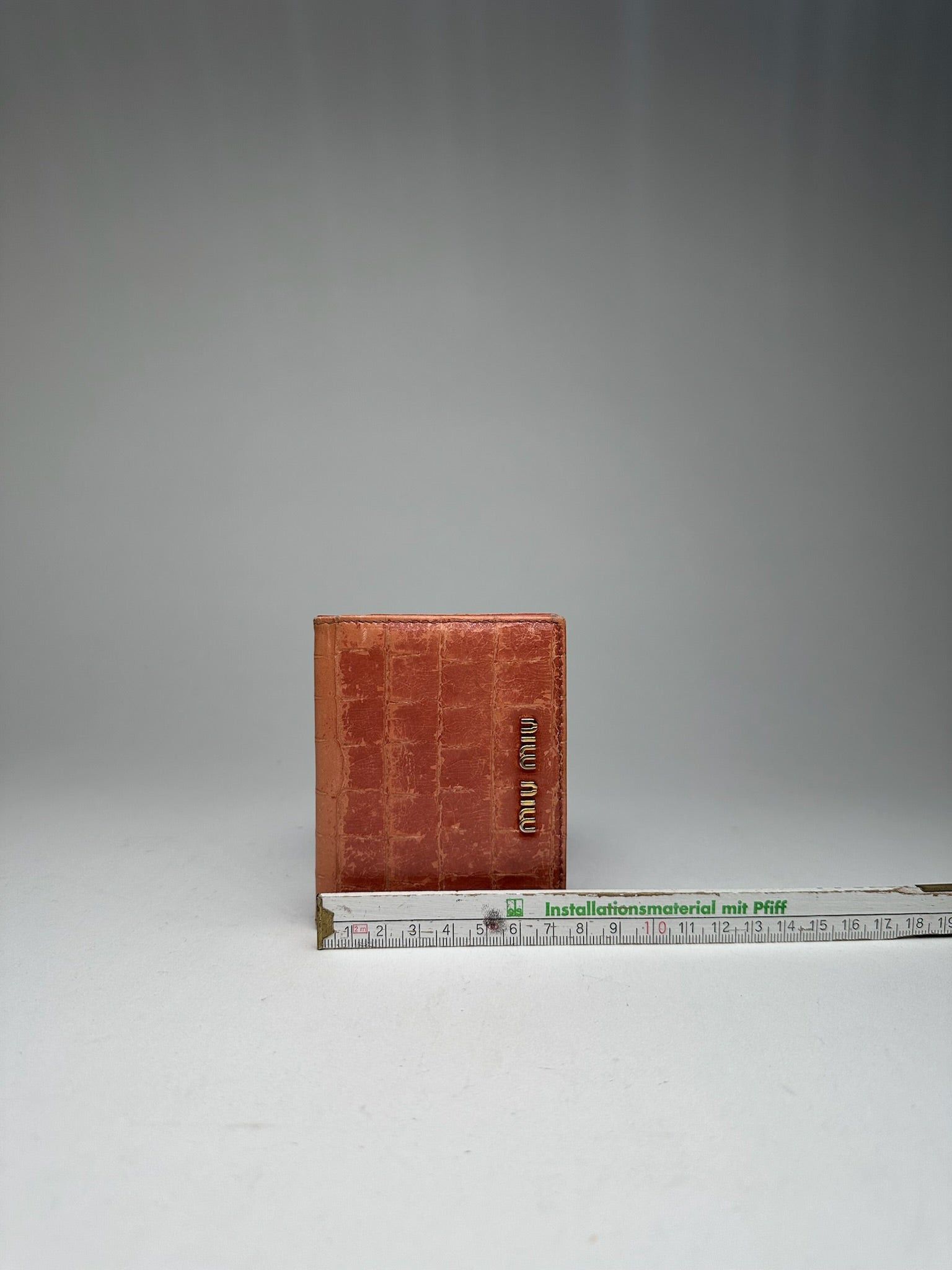Miu Miu Vintage Card Holder orange Size ONE SIZE - 9 Thumbnail