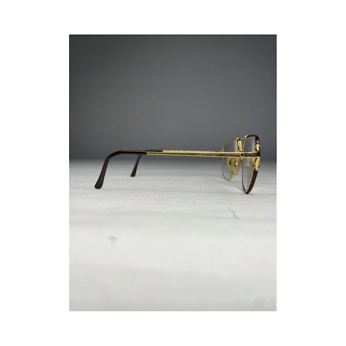 Dior Gold Metal Sunglasses Size ONE SIZE - 4 Thumbnail