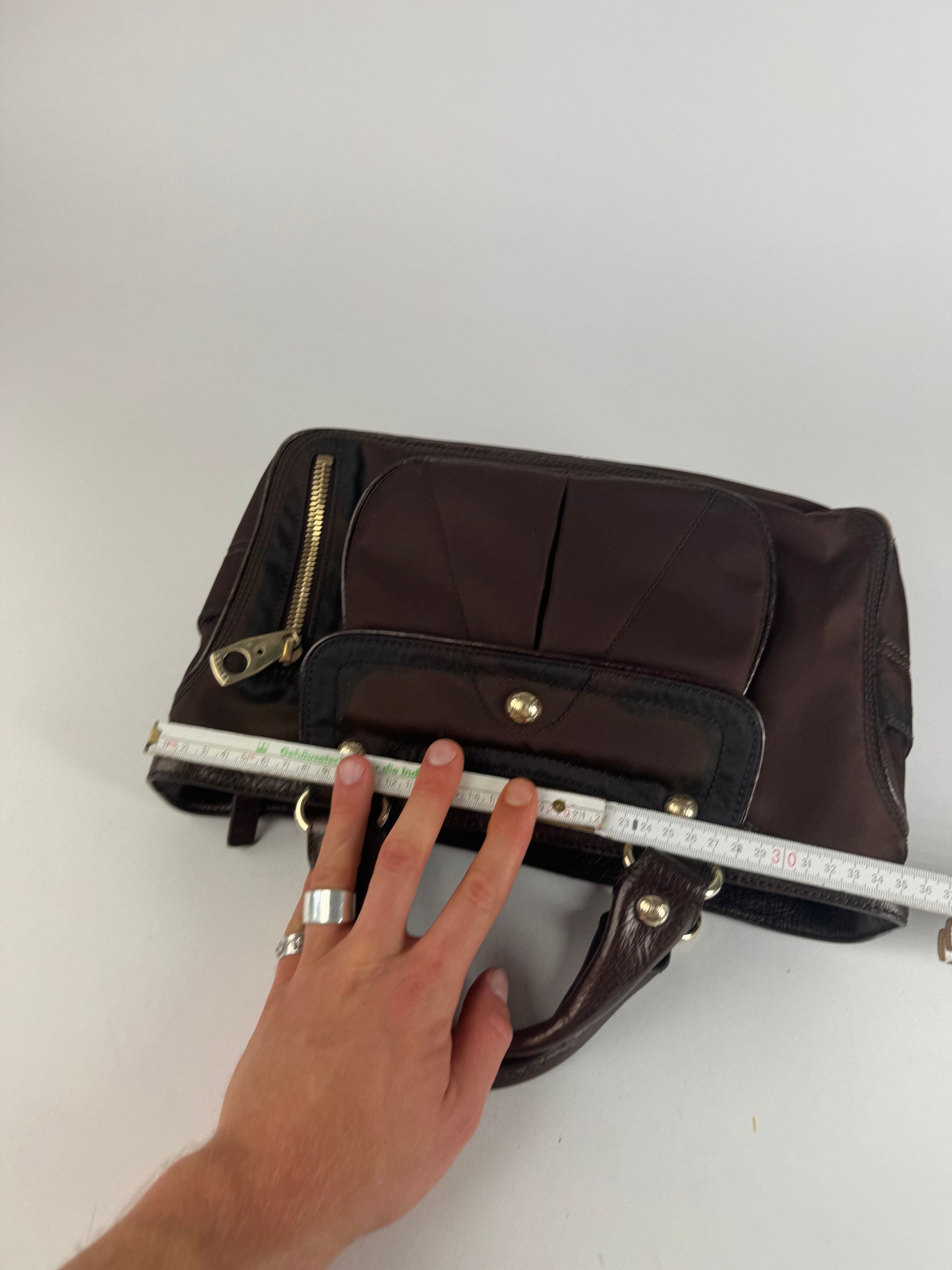 Celine Vintage Polyester Bag brown Size ONE SIZE - 4 Thumbnail