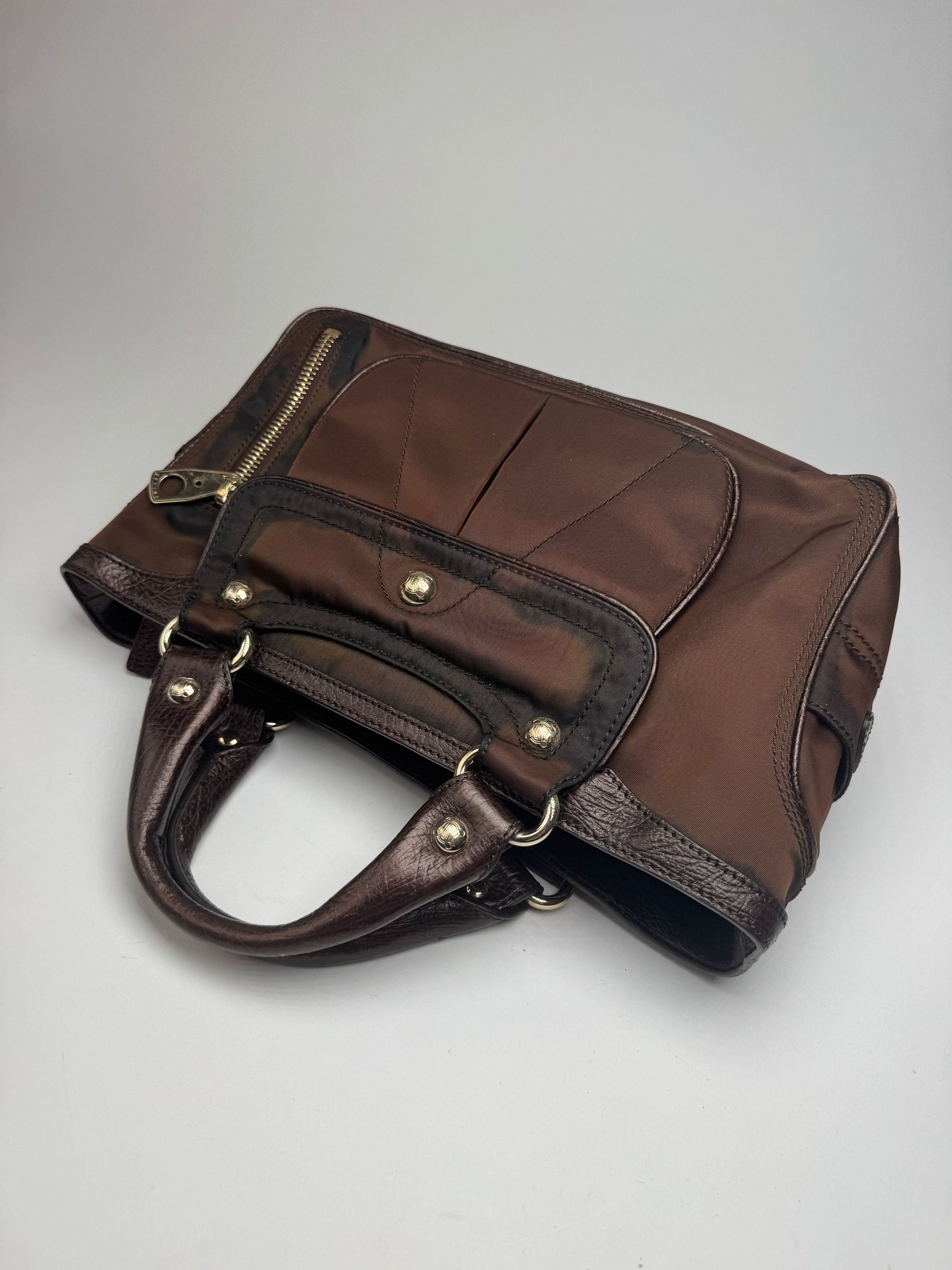 Celine Vintage Polyester Bag brown Size ONE SIZE - 6 Thumbnail