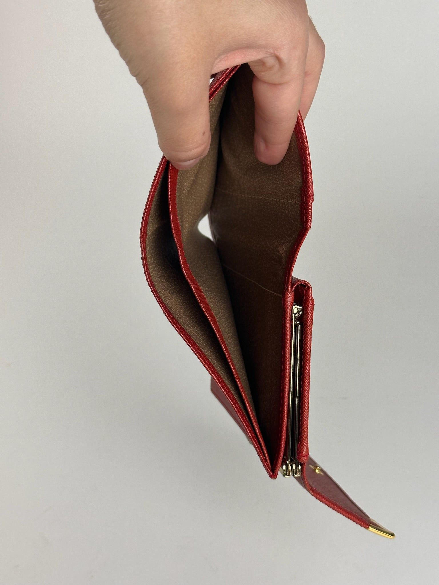 Givenchy Vintage Leather Wallet red Size ONE SIZE - 9 Thumbnail