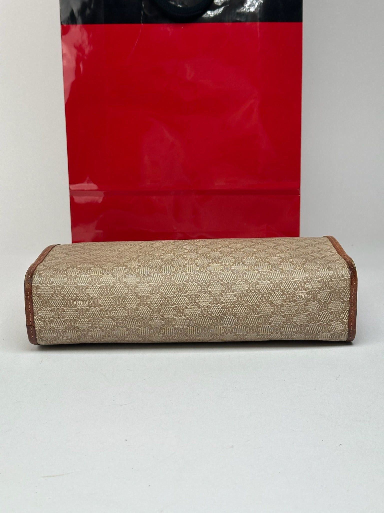 Celine Vintage Paris leather clutch black Size ONE SIZE - 10 Thumbnail