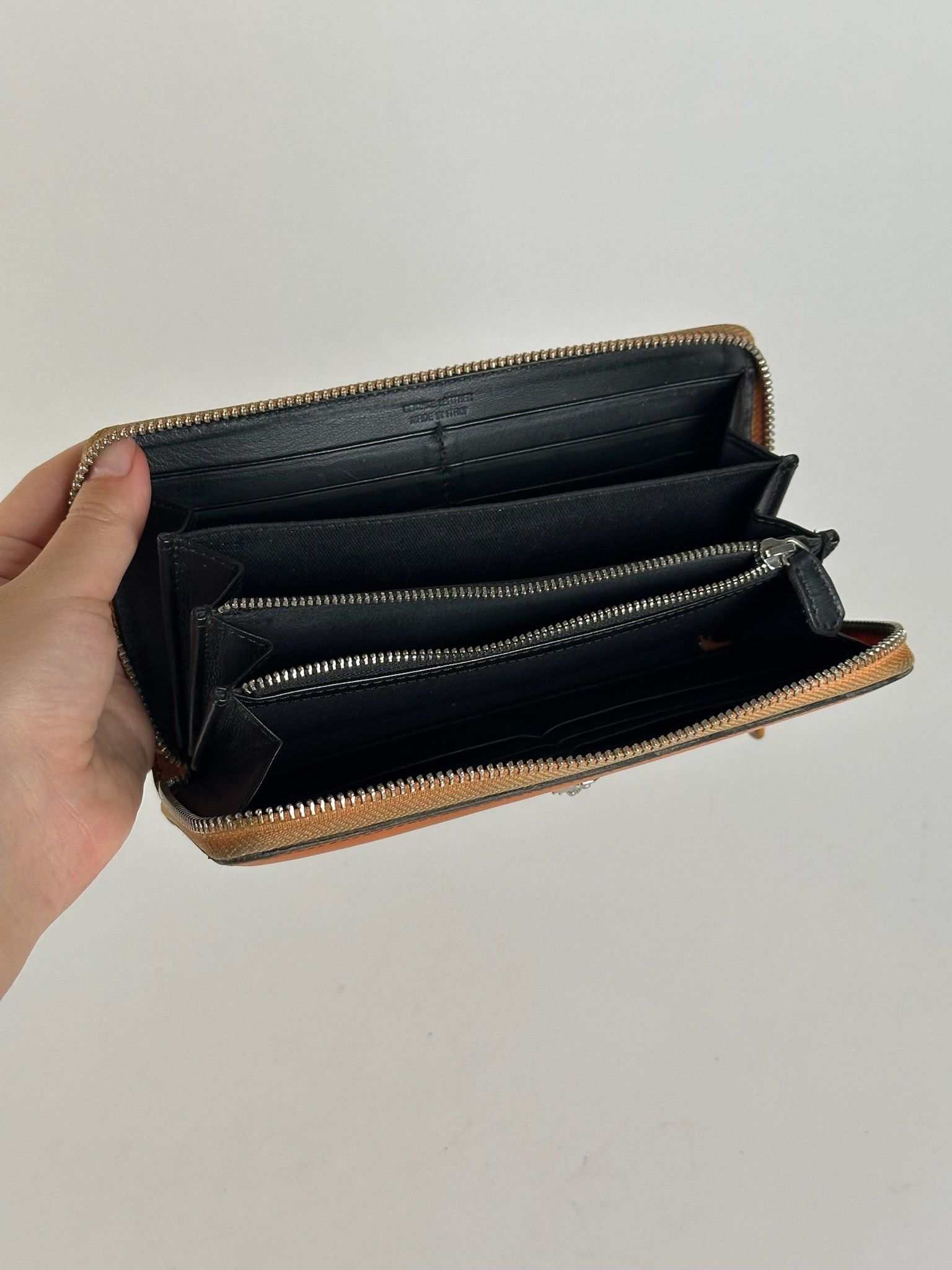 Vivienne Westwood Vintage Leather wallet orange Size ONE SIZE - 3 Thumbnail