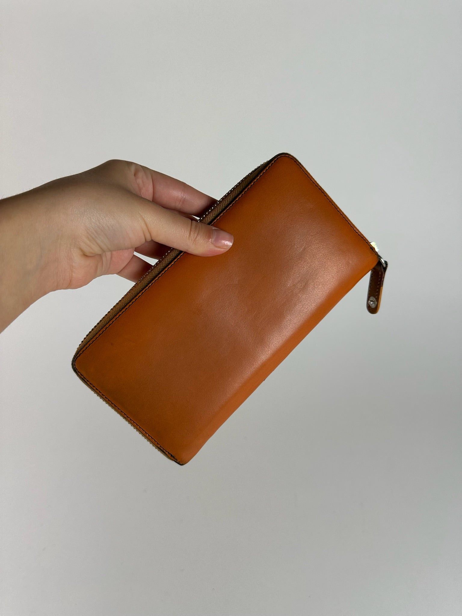 Vivienne Westwood Vintage Leather wallet orange Size ONE SIZE - 5 Thumbnail
