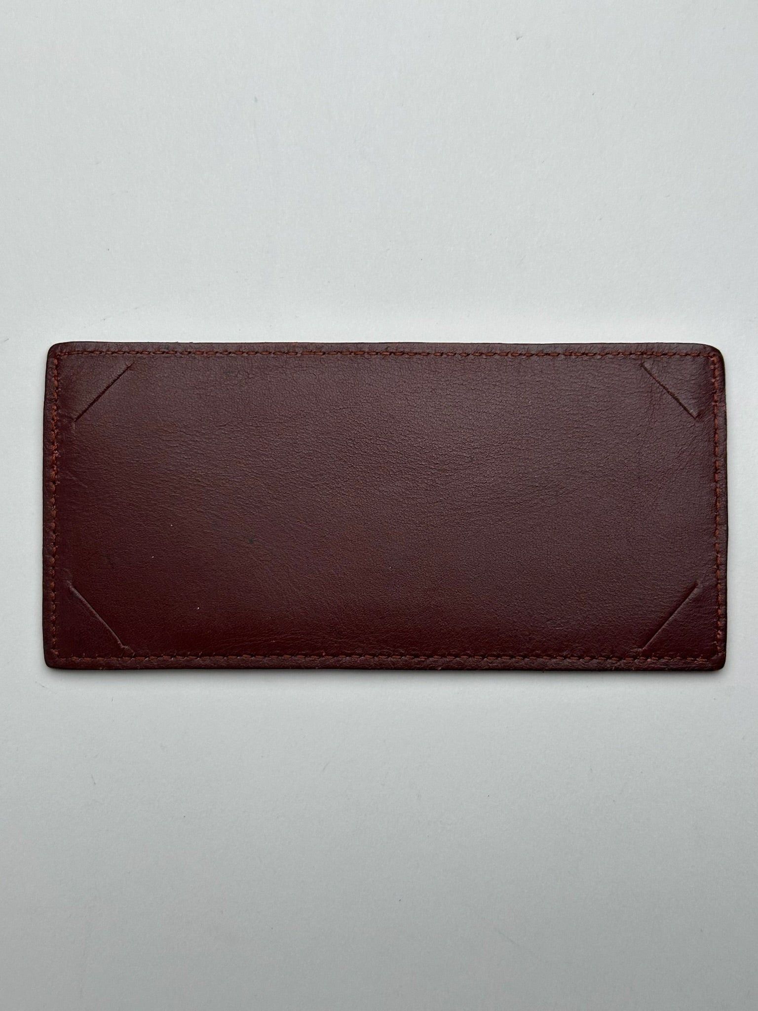 Cartier Vintage Leather ID Holder burgundy Size ONE SIZE - 2 Thumbnail