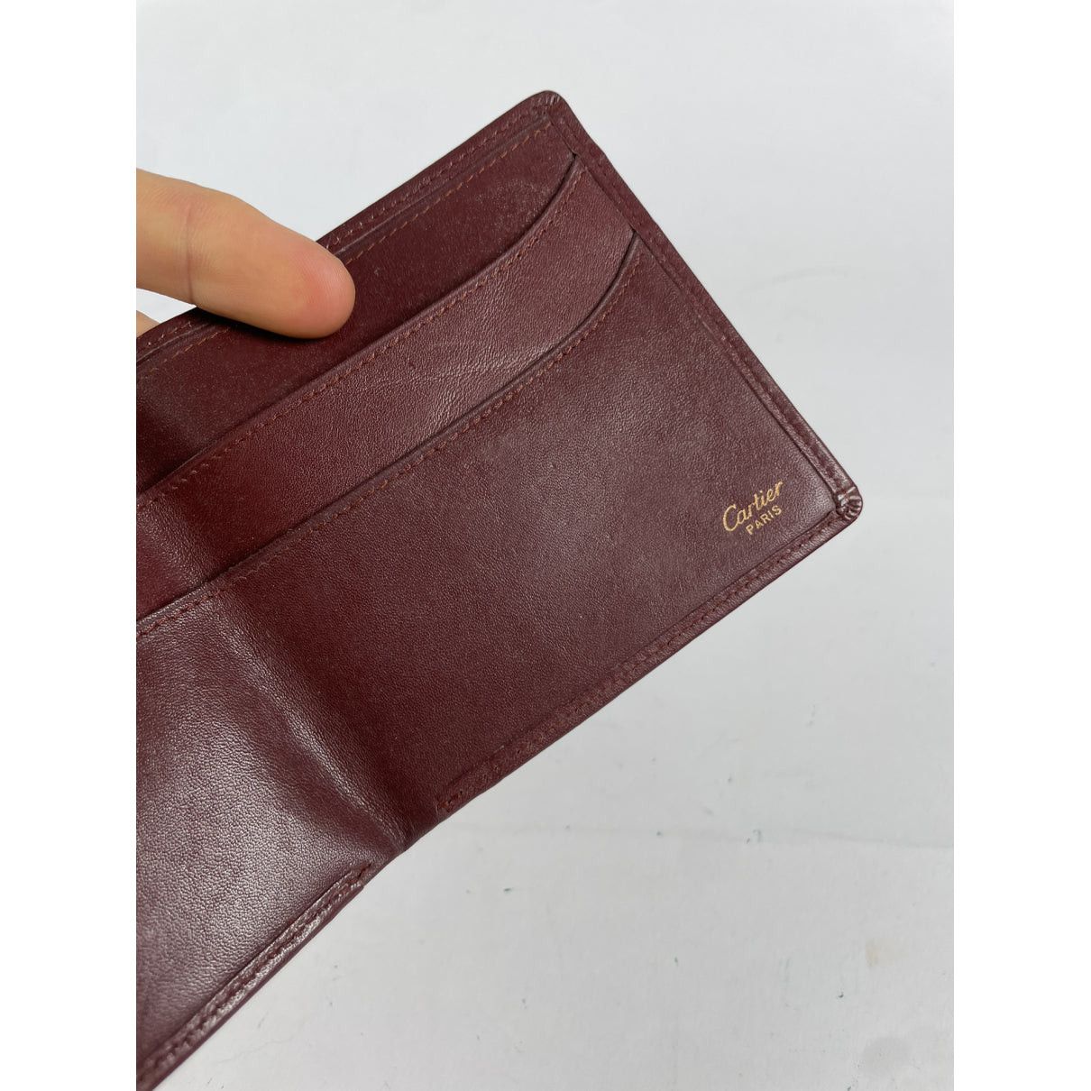 Cartier Burgundy Patent Leather Purse Size ONE SIZE - 5 Thumbnail