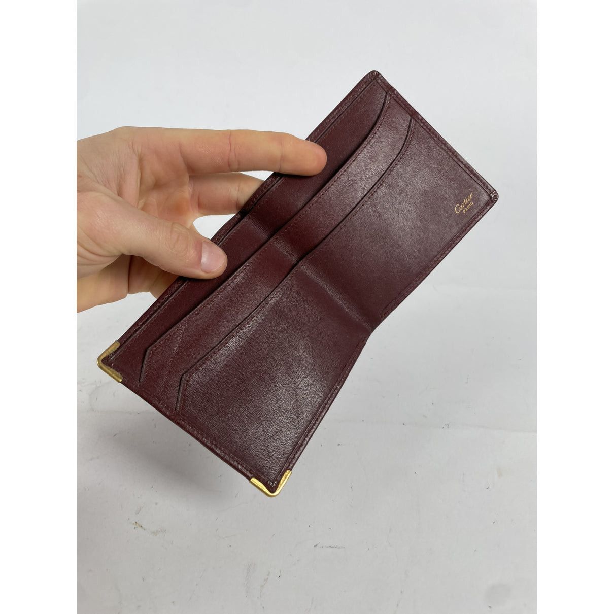 Cartier Burgundy Patent Leather Purse Size ONE SIZE - 4 Thumbnail