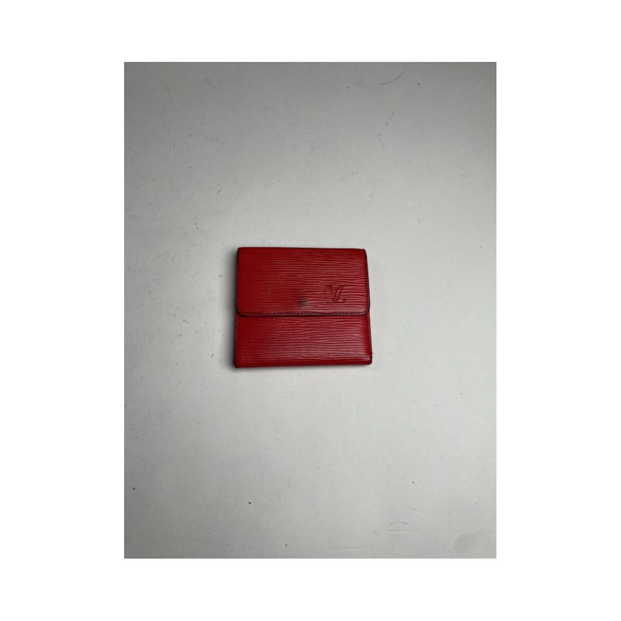 Louis Vuitton Pont 9 Red Leather Wallet Size ONE SIZE - 3 Thumbnail