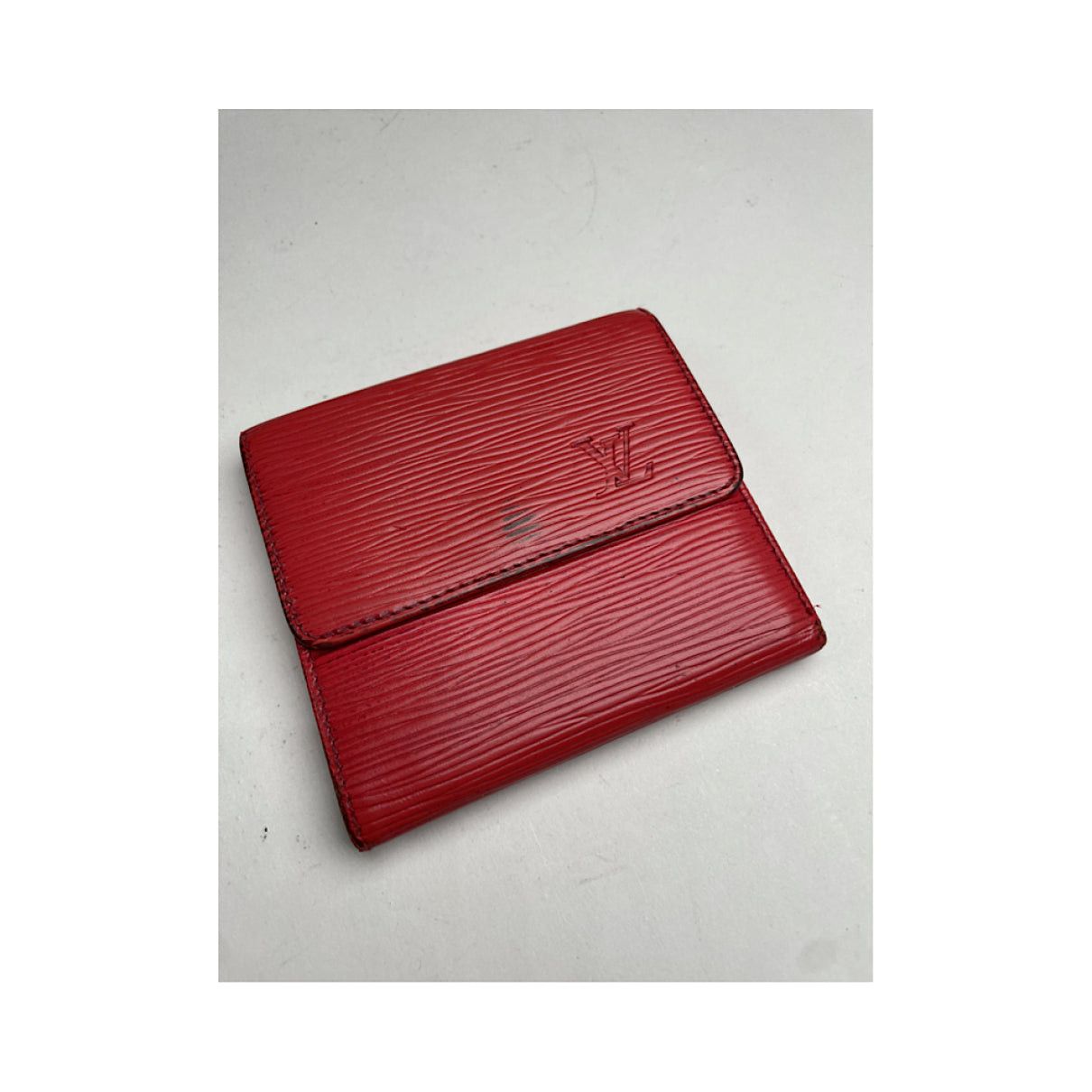 Louis Vuitton Pont 9 Red Leather Wallet Size ONE SIZE - 2 Thumbnail