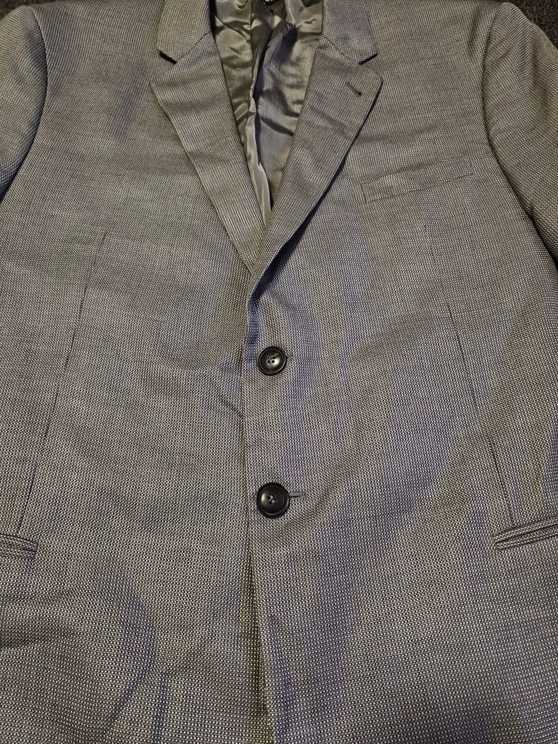 Vintage Giorgio Armani Wool Silk Blazer Jacket-yf Size US XL / EU 56 / 4 - 2 Thumbnail
