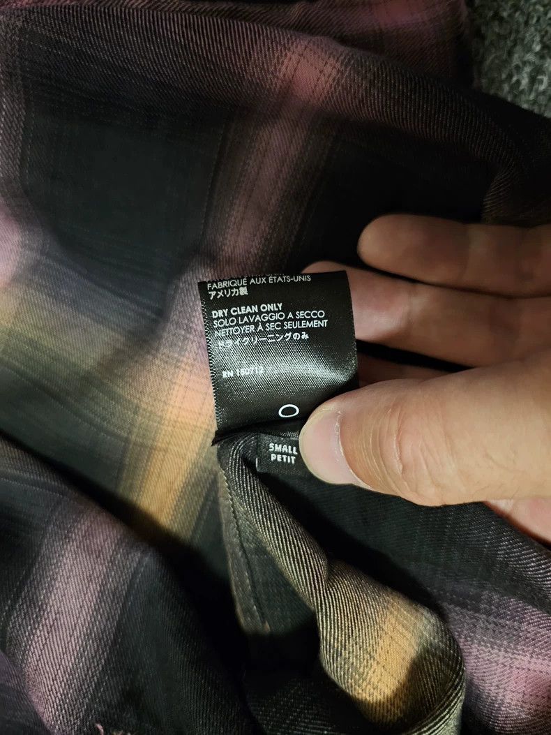 Amiri Amiri Gradient Plaid Flannel Shirt-yf Size US S / EU 44-46 / 1 - 7 Thumbnail