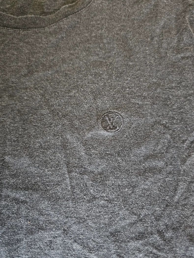 Louis Vuitton Louis Vuitton Men's Gray Short Sleeve T-shirt-yf Size US M / EU 48-50 / 2 - 2 Thumbnail