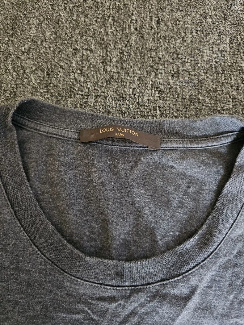 Louis Vuitton Louis Vuitton Men's Gray Short Sleeve T-shirt-yf Size US M / EU 48-50 / 2 - 3 Thumbnail