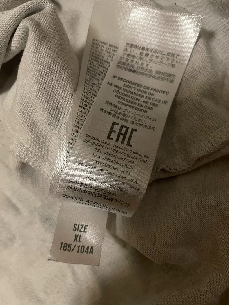 Balenciaga Diesel x A Cold Wall Tie-Dye T-Shirt-yf Size US XL / EU 56 / 4 - 7 Thumbnail