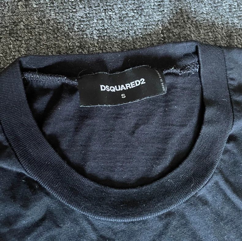 Dsquared2 Dsquared2 ICON Black Short Sleeve T-shirt-yf Size US S / EU 44-46 / 1 - 4 Thumbnail