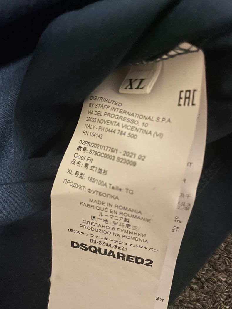 Dsquared2 DSQUARED2 Icon Print Short Sleeve T-Shirt-yf Size US XL / EU 56 / 4 - 4 Thumbnail