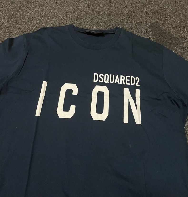 Dsquared2 DSQUARED2 Icon Print Short Sleeve T-Shirt-yf Size US XL / EU 56 / 4 - 2 Thumbnail