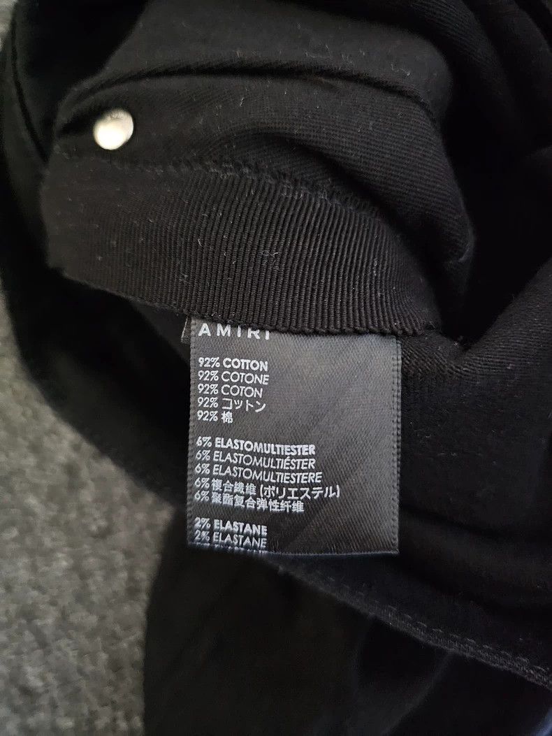 Amiri Amiri MX1 Distressed Black Jeans-yf Size US 33 - 6 Thumbnail