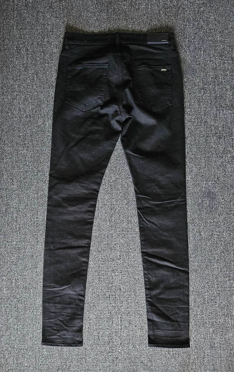 Amiri Amiri MX1 Distressed Black Jeans-yf Size US 33 - 3 Thumbnail
