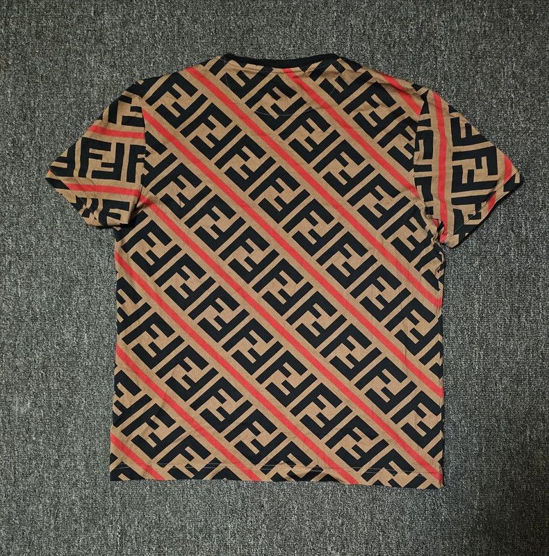 Fendi Fendi All-over Print Short Sleeve T-shirt-yf Size US M / EU 48-50 / 2 - 4 Thumbnail