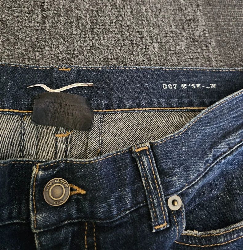 Saint Laurent Paris Saint Laurent D02 Slim Fit Jeans-yf Size US 32 / EU 48 - 3 Thumbnail