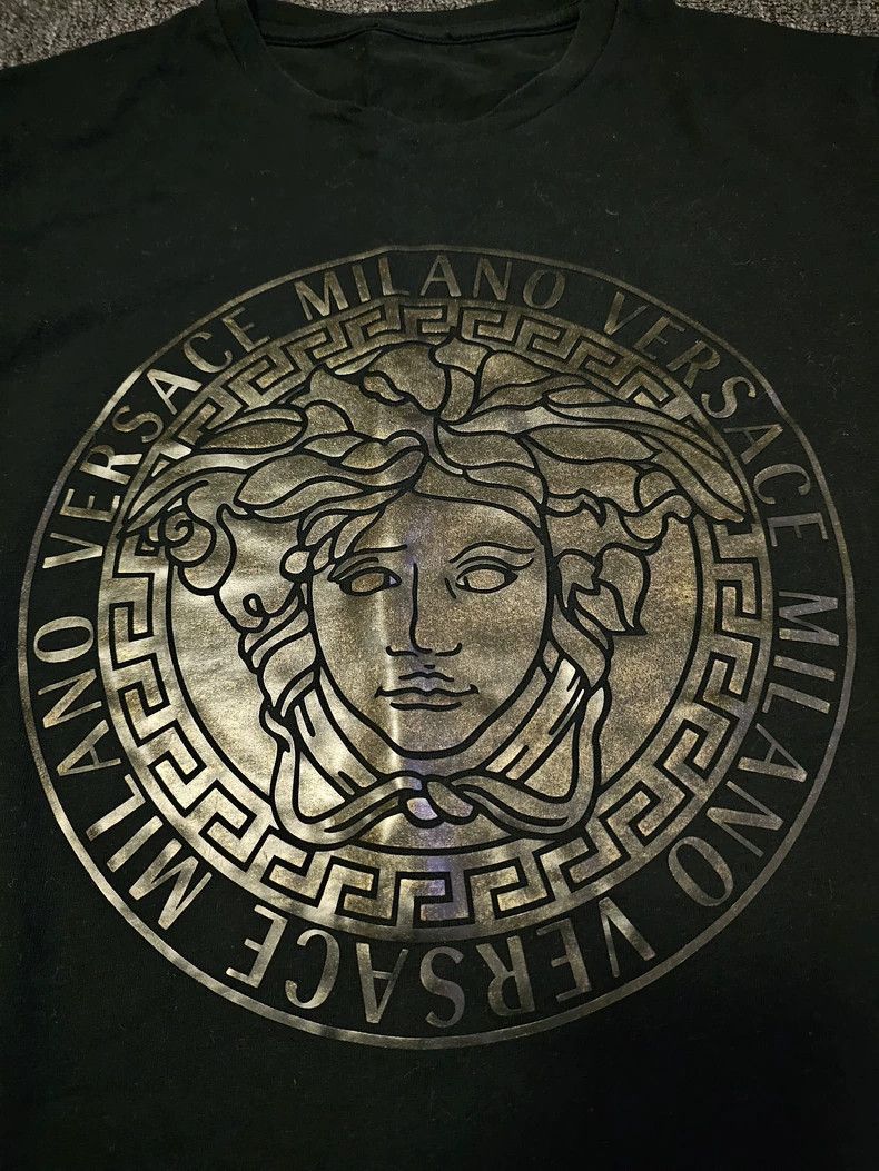 Versace Versace Kids Black Short Sleeve T-shirt-yf Size US M / EU 48-50 / 2 - 2 Thumbnail