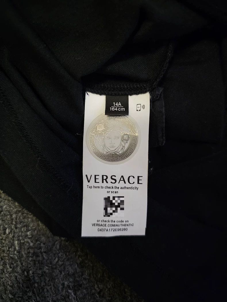 Versace Versace Kids Black Short Sleeve T-shirt-yf Size US M / EU 48-50 / 2 - 5 Thumbnail