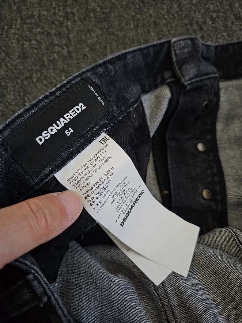 Dsquared2 Dsquared2 High Elasticity Denim Jeans-yf Size US 36 / EU 52 - 7 Thumbnail
